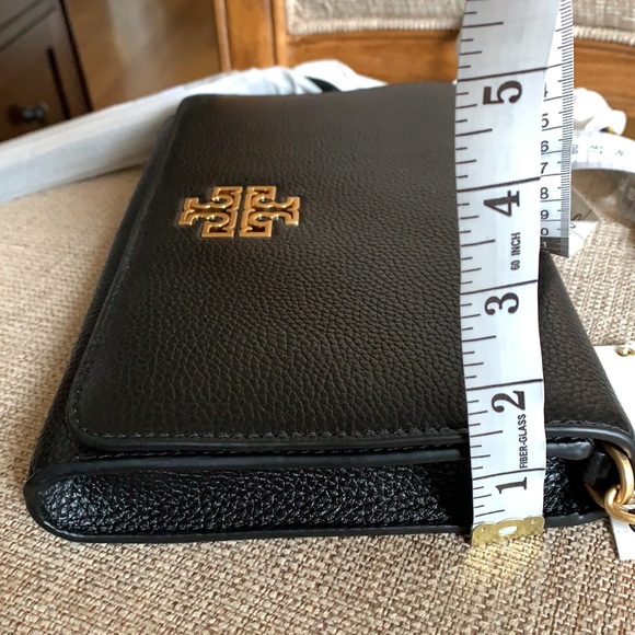 Tory Burch Britten Clutch Black - Picture 14 of 14